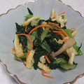 きらり流れ星's cooksnap of when they made ☺簡単もう一品♪小松菜としめじの煮浸し☺.