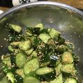 め目め's cooksnap of when they made 2分で簡単無限きゅうり.