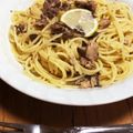 ダンシング・クイーン's cooksnap of when they made シャ乱Qはたけの簡単サヴァ缶レモンパスタ.