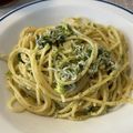 くじら食堂's cooksnap of when they made しらすと大葉のジェノベーゼパスタ.