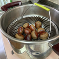 クックロビンママン's cooksnap of when they made 圧力鍋で栗を蒸す.