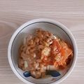 アクセル☆'s cooksnap of when they made 高タンパク質♡腸活にも♡キムチ納豆豆腐.