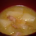 みきﾁｬﾝ's cooksnap of when they made 圧力鍋で♪ごろごろ大根味噌バタースープ.