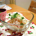 ゆずゆmama's cooksnap of when they made もやしとカニカマ和え♥.