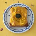 puniＫ's cooksnap of when they made かぼちゃサラダＯＮトースト.