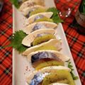 まゆらくら's cooksnap of when they made しめ鯖とキウイのカプレーゼ.