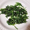 みんのっち's cooksnap of when they made ほうれん草のごま油炒め☆お弁当にも♪.