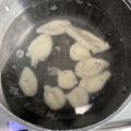 ヤギオとヤギコ's cooksnap of when they made オバケ白玉でハロウィンおしるこ♪.
