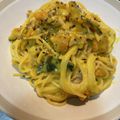ydk1103's cooksnap of when they made ワンパンで！簡単かぼちゃポークパスタ.
