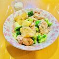 もみたん☆'s cooksnap of when they made 鶏肉のアヒージョ.