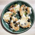 カプチーナ！'s cooksnap of when they made 豆腐とはんぺんのふわふわ焼き〜枝豆入り〜.