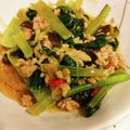 茶トラキッズ's cooksnap of when they made 小松菜の麻婆春雨.