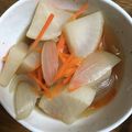 手抜きクック's cooksnap of when they made あっさり大根人参玉ねぎ煮.