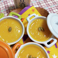 YURINTAN's cooksnap of when they made 砂糖不使用！レンジで糀甘酒かぼちゃプリン.