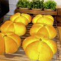 ☆GSSQHY☆'s cooksnap of when they made ハロウィン☆かぼちゃパン.