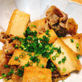 Emihann's cooksnap of when they made 豚肉と厚揚げのうま煮.