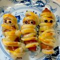 あい♪らんど's cooksnap of when they made ハロウィン♡ソーセージでミイラパイ.