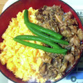 ジンパ's cooksnap of when they made さばの缶詰（水煮）そぼろ丼（三色丼）卵入.