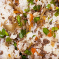 葱はハサミで切る人's cooksnap of when they made 合びき肉とごぼうのまぜまぜごはん♪.