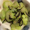 料理ニガテ系女子☆'s cooksnap of when they made レンジで簡単!!美味しい❤セロリのナムル.