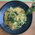 kojamin's cooksnap of when they made しらすと水菜の和風ペペロンチーノ.