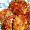 バキ子's cooksnap of when they made どっさり玉ねぎの照り焼きハンバーグ.
