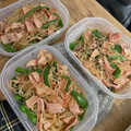 mimimo0511's cooksnap of when they made 白滝とピーマンとハムのきんぴら.