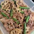 mimimo0511's cooksnap of when they made ★常備菜★豚肉とレンコンの甘辛炒め.