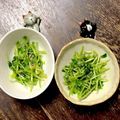 s06007's cooksnap of when they made 青臭さ感じない！豆苗の塩麹胡麻和え.