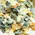 クックHB0OYQ☆'s cooksnap of when they made ほうれん草とゆで卵☆で鉄分補給♪.