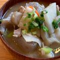 Shimay☆'s cooksnap of when they made 温まる♪冬の味覚でほっこり豚汁（みそ汁）.