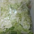 toumi's cooksnap of when they made キャベツの冷凍保存＆シャキシャキ解凍❀.