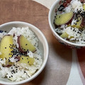 ヌーシ's cooksnap of when they made さつま芋を白だしだけで炊き込み ごはん.