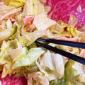 サンタJr's cooksnap of when they made カニカマとレタスのやみつきサラダ.