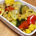 hiyo☆☆'s cooksnap of when they made ズッキーニとパプリカの野菜炒め：サブジ.