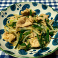 クックWZ3WQY☆'s cooksnap of when they made 豚とニラもやしのオイスターソース炒め.