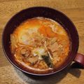 我が家のパン職人's cooksnap of when they made シーチキンとキムチのおみそ汁.