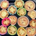 河内みかん's cooksnap of when they made 超簡単☆餃子の皮でエッグタルト☆.