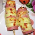 コネコリン's cooksnap of when they made 超簡単ハロウィンご飯！ウインナーミイラ.