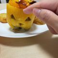 クック0FEBSO☆'s cooksnap of when they made ハロウィン☆パプリカおばけ肉詰め☆.