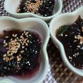 ひっこ's cooksnap of when they made 簡単！金時草入りもずく酢.