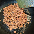 きゅぱん's cooksnap of when they made ご飯のお供に！豚ひき肉のネギそぼろ.