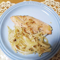 7350みとちゃん's cooksnap of when they made 簡単美味しい！鮭のちゃんちゃん焼き.