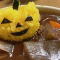 クックコロ号☆'s cooksnap of when they made ハロウィーンパンプキンライスのシチュー.