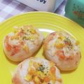 ☆★ケイト★☆'s cooksnap of when they made お店の味♡コーンマヨパン♡.