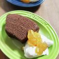 そらてんママ's cooksnap of when they made ゆずジャムとチョコバームの☆簡単ケーキ.