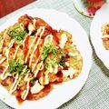 かわゆう1211's cooksnap of when they made ダイエットにも☆長いも＆卵でお好み焼き風.