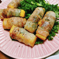 かわゆう1211's cooksnap of when they made ☆厚揚げと青じそチーズの豚バラ巻き☆.