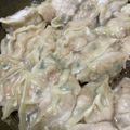 ﾌﾞﾚﾝﾀﾞ's cooksnap of when they made 意外！店直伝★冷凍餃子の美味しい焼き方★.