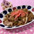 toraちゃん♪'s cooksnap of when they made 野菜たっぷり❀おたふくソース焼きそば❀.